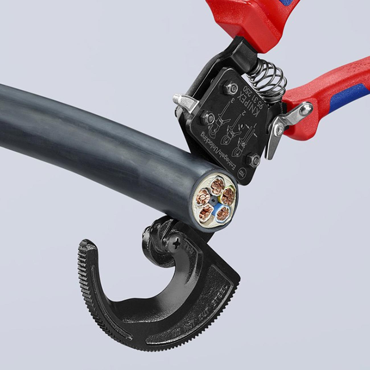 Knipex Ratcheting Cable Cutters (10")