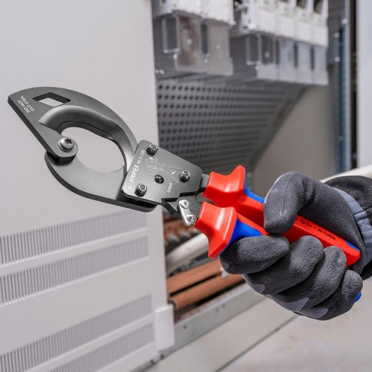 Knipex Wire Rope Shears (7-1/2")