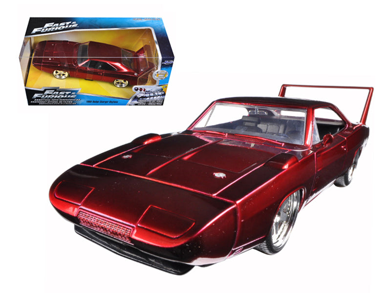1969 Dodge Charger Daytona Red "Fast & Furious 7" (2015) Movie 1/24 Diecast Model Car by Jada <h2>1969 Jada</h2> <p>High-quality perfect for collectors and enthusiasts. Features detailed interior exte