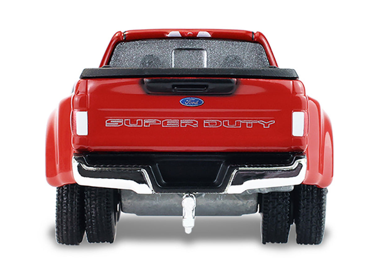 2022 Ford F-450 Dually Pickup Truck Red 1/64 Scale Figure Set - Greenlight