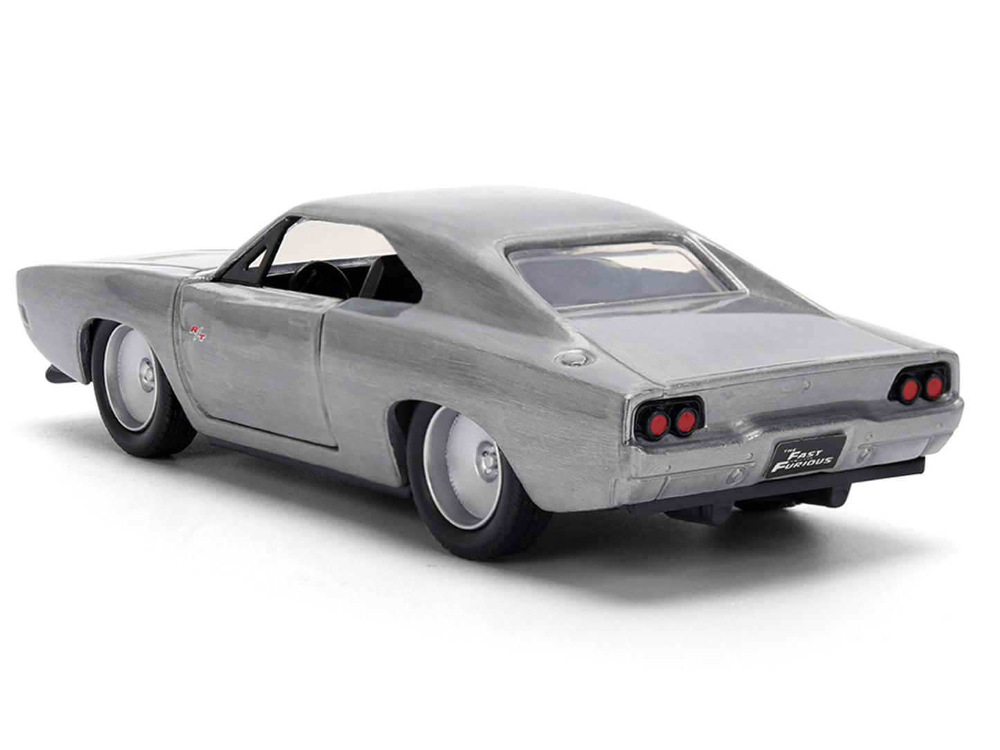 Dom's Dodge Charger R/T Raw Metal "Fast & Furious 7" (2015) Movie 1/32 Diecast Model Car by Jada