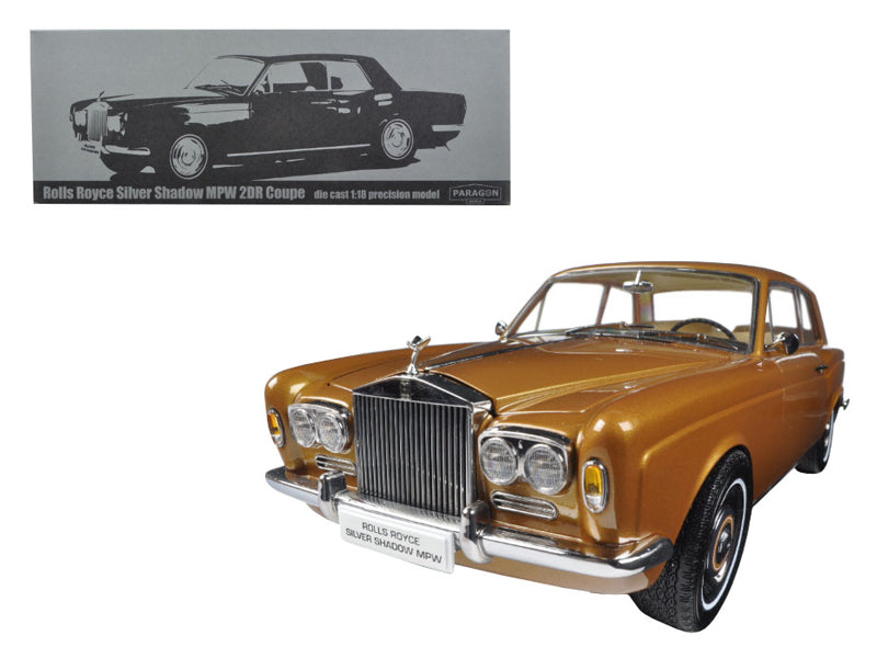 1968 Rolls Royce Silver Shadow Bronze 1/18 Diecast Model Car - Paragon