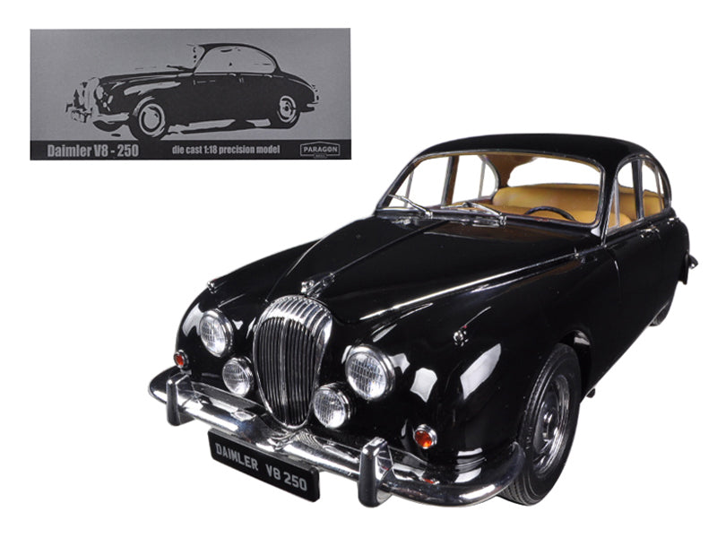 1967 Daimler V8-250 Black Limited to 3000pc 1/18 Diecast Car Model - Paragon