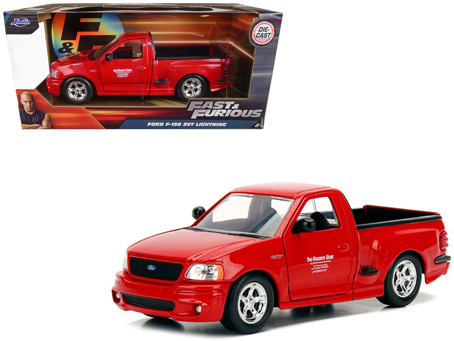 Brian's Ford F-150 SVT Lightning Pickup Truck Red "Fast & Furious" Movie 1/24 Diecast Model Car by Jada <h2>Brian's Jada</h2> <p>High-quality perfect for collectors and enthusiasts. Features detailed