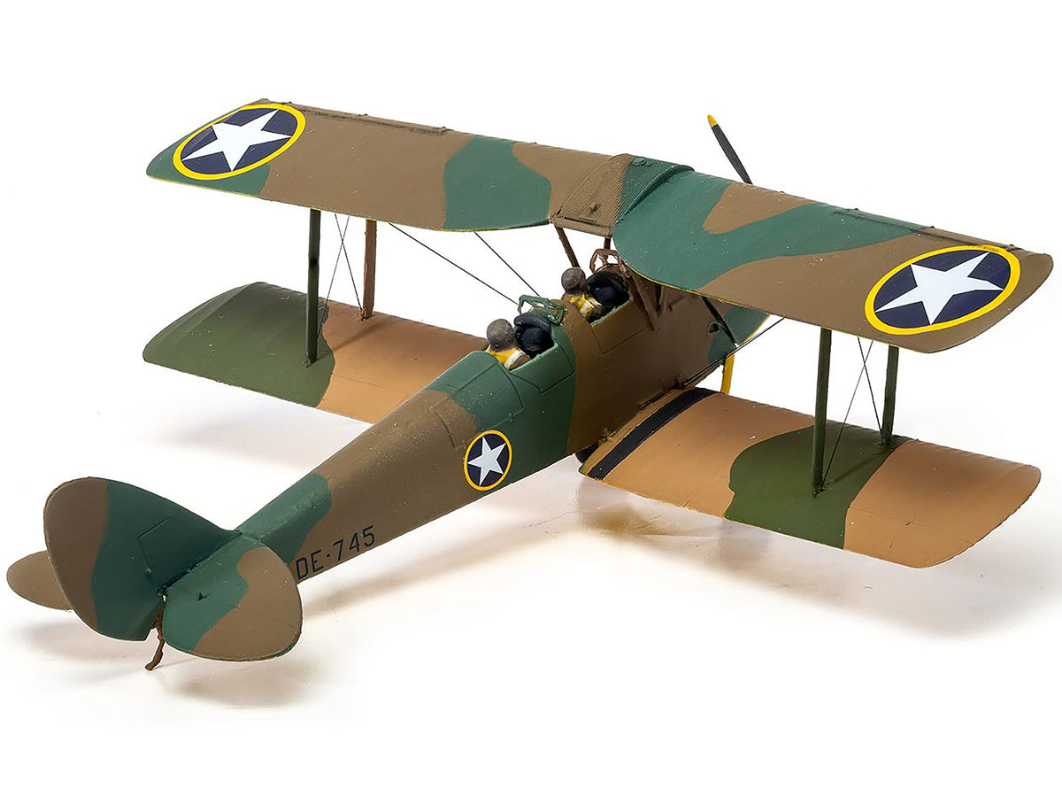 Level 2 Model Kit De Havilland Tiger Moth Aircraft 2 Scheme Options 1/72