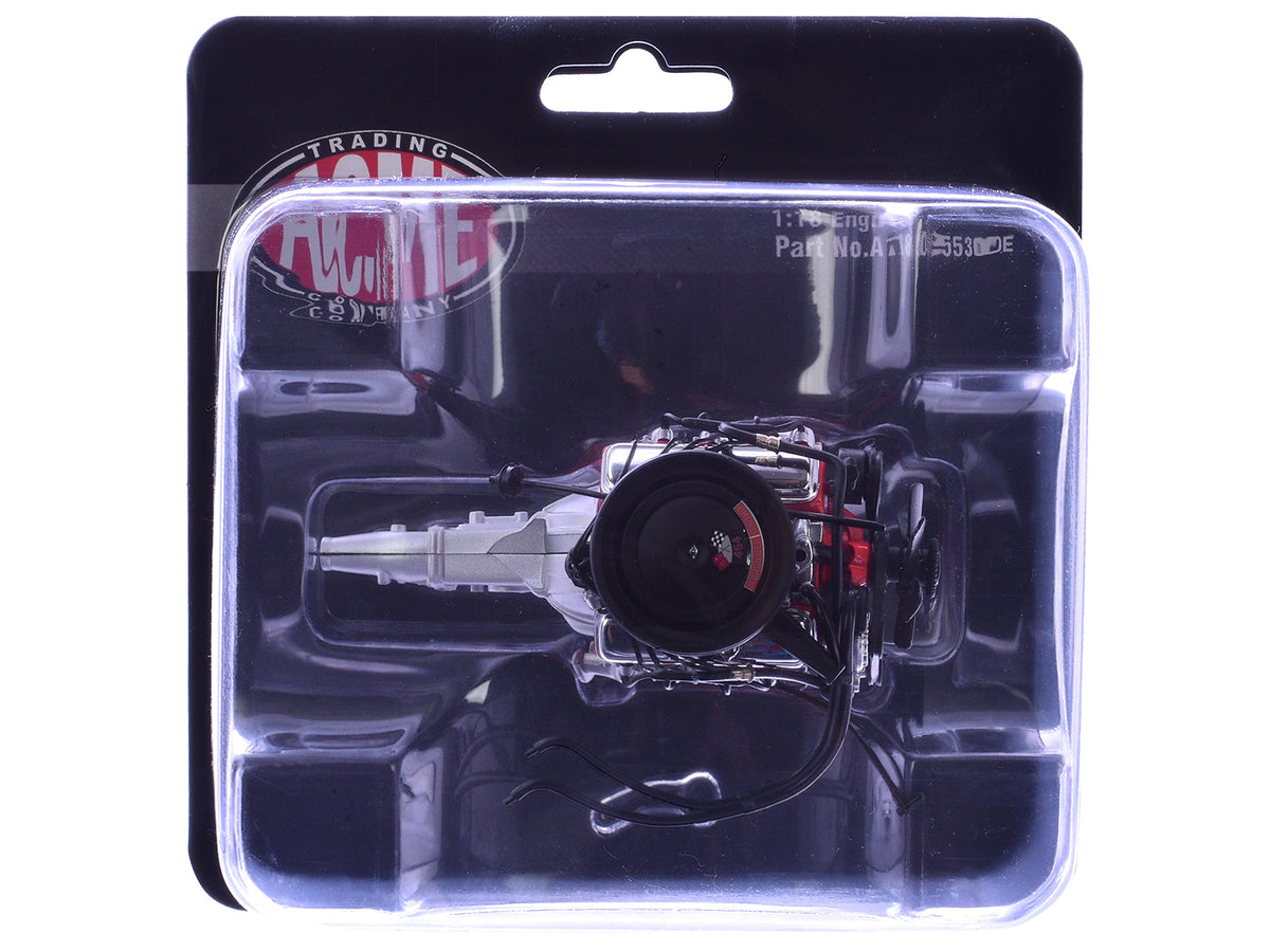 454 LS6 Engine and Transmission Replica from 1/18 Model by ACME