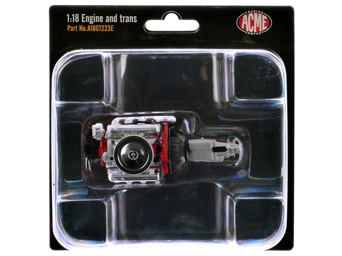 Small Block 350 Engine and Transmission Replica from 1/18 Model by ACME