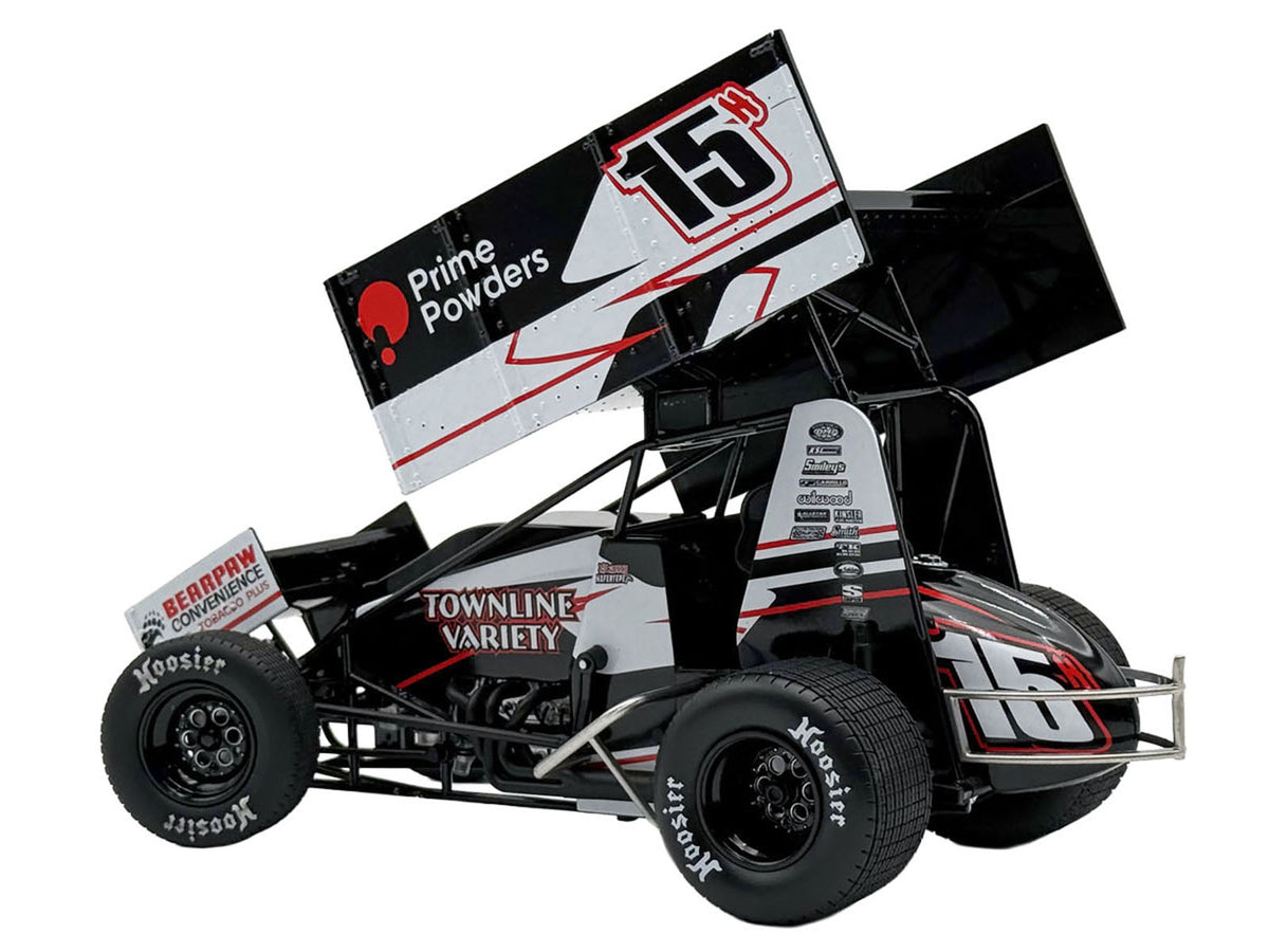 Winged Sprint Car #15H Sam Hafertepe 1/18 Diecast by ACME