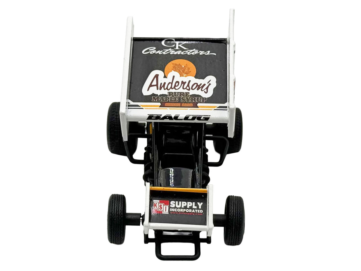 Winged Sprint Car #17B Bill Balog "Anderson's Pure Maple Syrup" 1/50 Diecast
