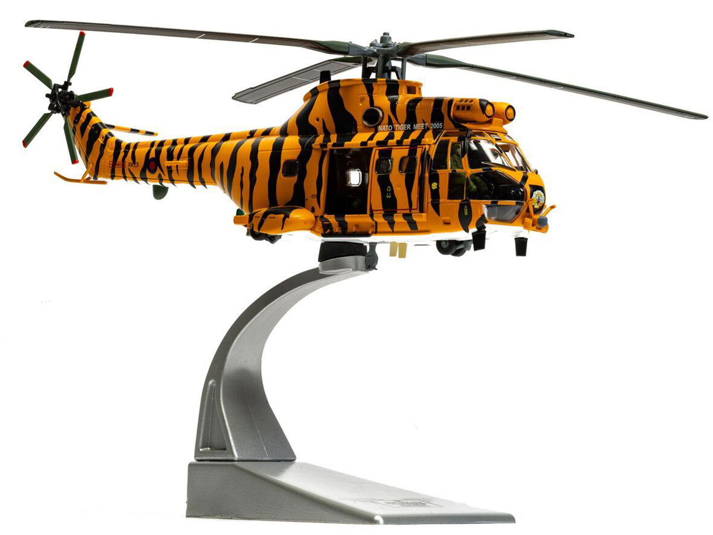 Westland Puma HC-1 Helicopter "No. 230 Squadron NATO Tiger Meet livery RIAT" (2005) Royal Air Force "The Aviation Archive" Series 1/72 Diecast Model by Corgi