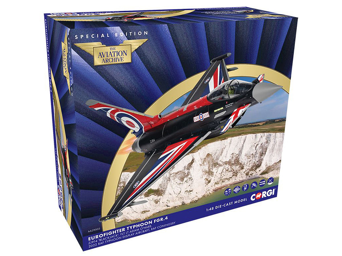 Eurofighter Typhoon FGR4 Aircraft British Royal Air Force Aviation Archive 1/48