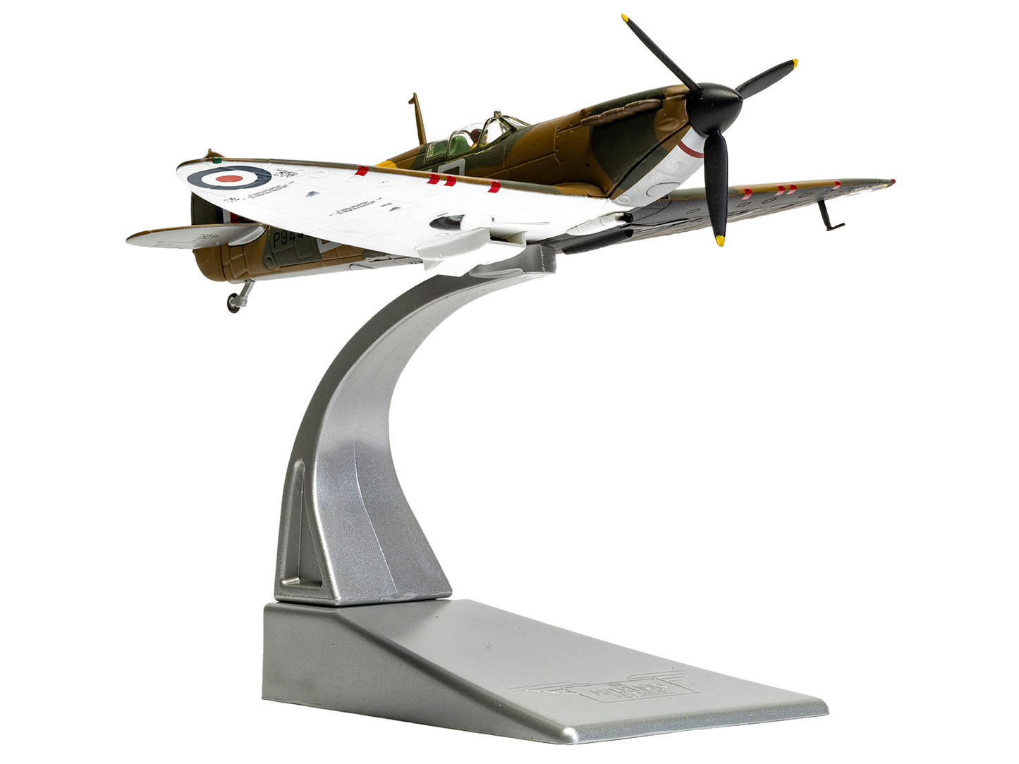 Supermarine Spitfire MkI Fighter Aircraft "P9443 ZD-D Flight Lieutenant Douglas Bader No. 222 Squadron Battle of Britain" (1940) Royal Air Force "The Aviation Archive" Series 1/72 Diecast Model by Corgi