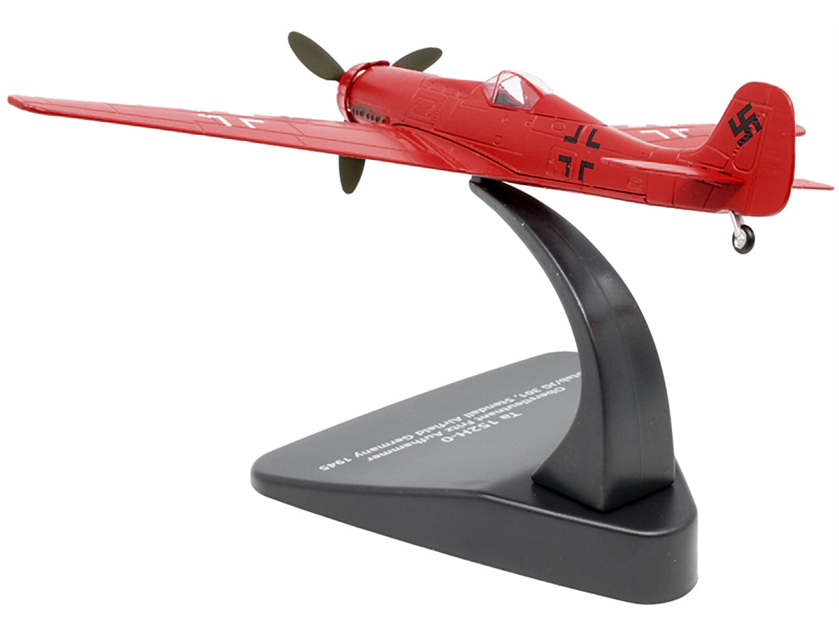 Focke-Wulf Ta 152H-0 War Plane 1/72 Diecast Aircraft - Oxford Diecast