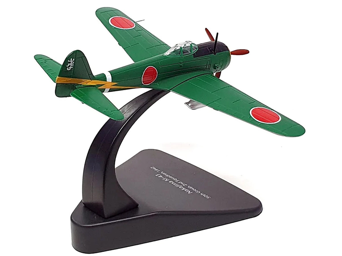 Nakajima Ki-43 Hayabusa Fighter Plane 1/72 Diecast Aircraft - Oxford Diecast