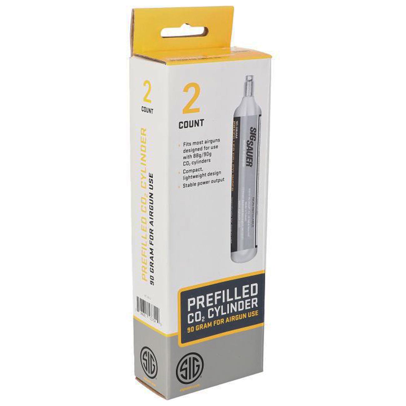 Sig Sauer 90GR. CO2 Cartridge - 2 PACK
