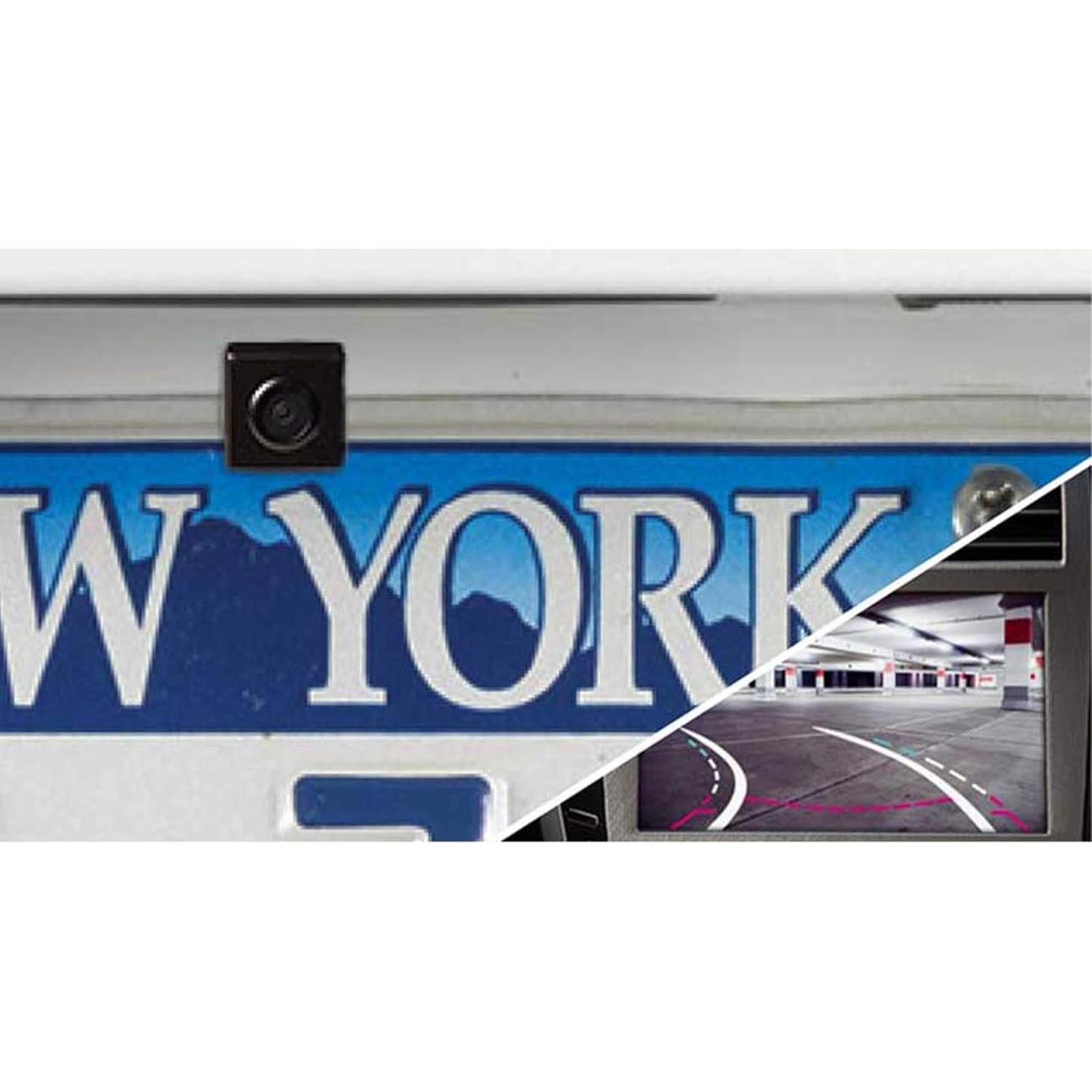 VOXX-ADAS License Plate Mounted Back-up Camera