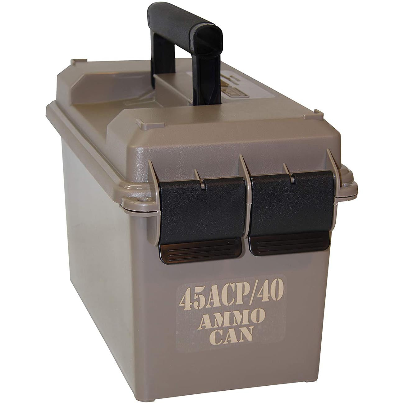 MTM 45 ACP Ammo Can for 700 rd. Includes 7 each P-100-45's Dark Earth