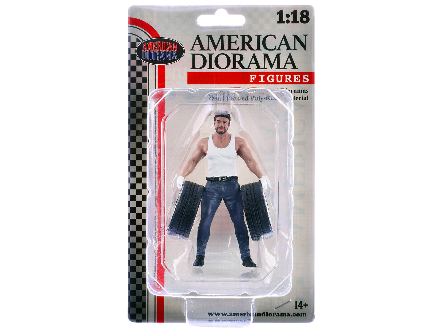 "Muscle Mechanics" Figure #1 for 1/18 Scale Models by American Diorama