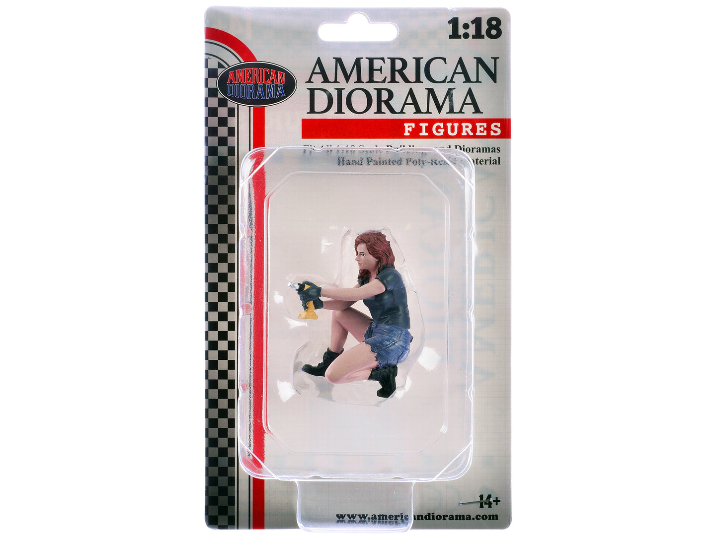 "Muscle Mechanics" Figure #3 for 1/18 Scale Models by American Diorama