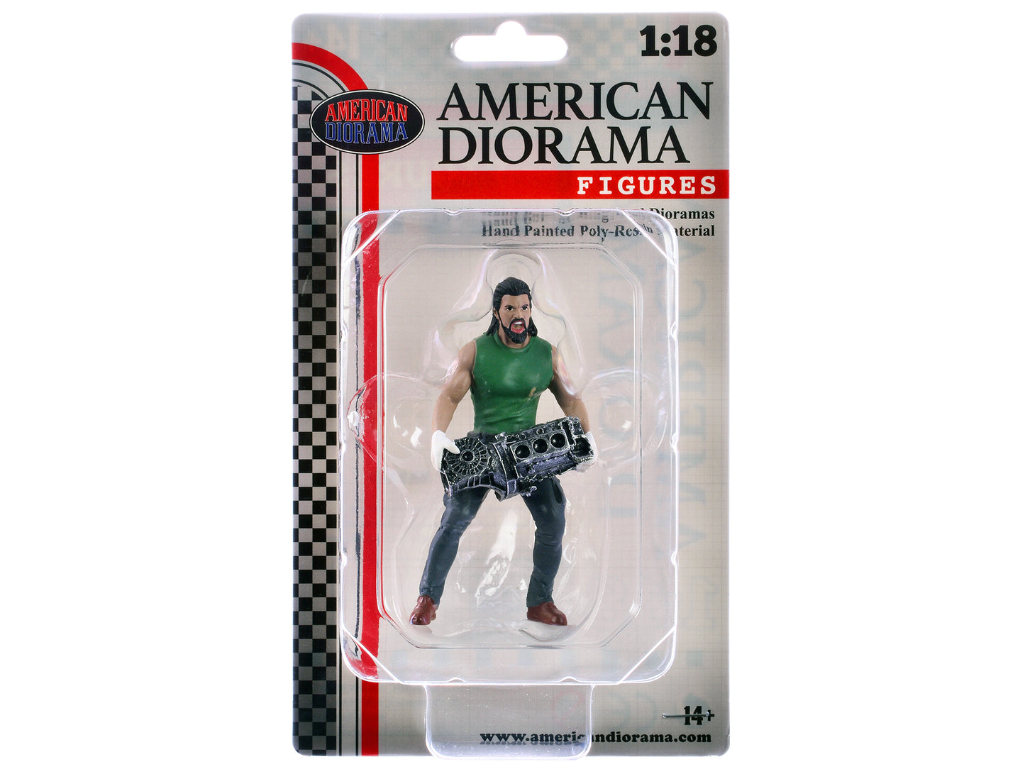 "Muscle Mechanics" Figure #5 for 1/18 Scale Models by American Diorama