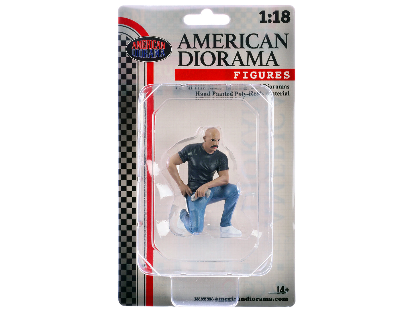 "Muscle Mechanics" Figure #6 for 1/18 Scale Models by American Diorama