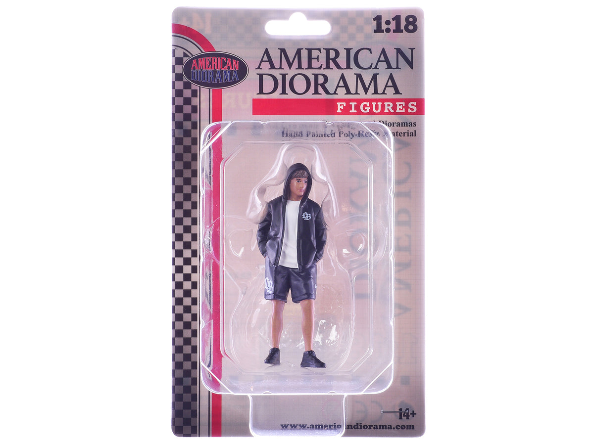 "LB Nation" Figure #2 for 1/18 Scale Models - American Diorama