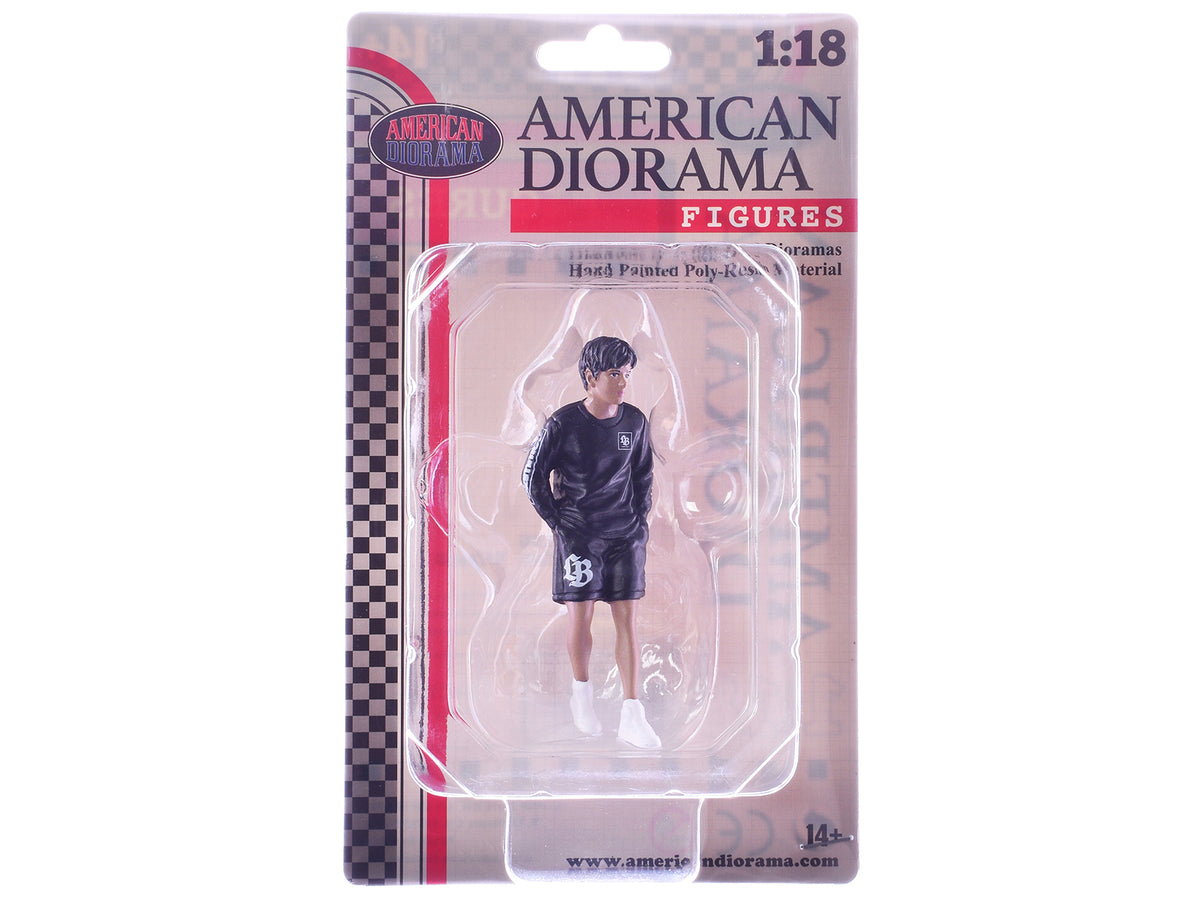 "LB Nation" Figure #5 for 1/18 Scale Models - American Diorama