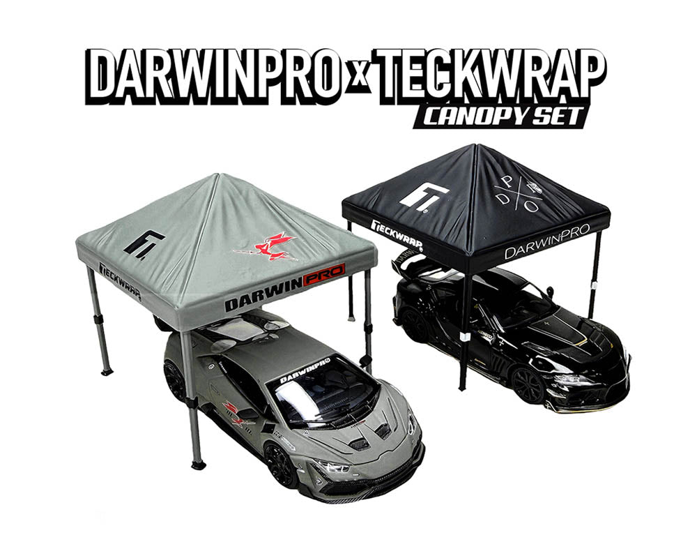 "DarwinPro x Teckwrap" Canopy 2 Piece Set for 1/64 Scale Models