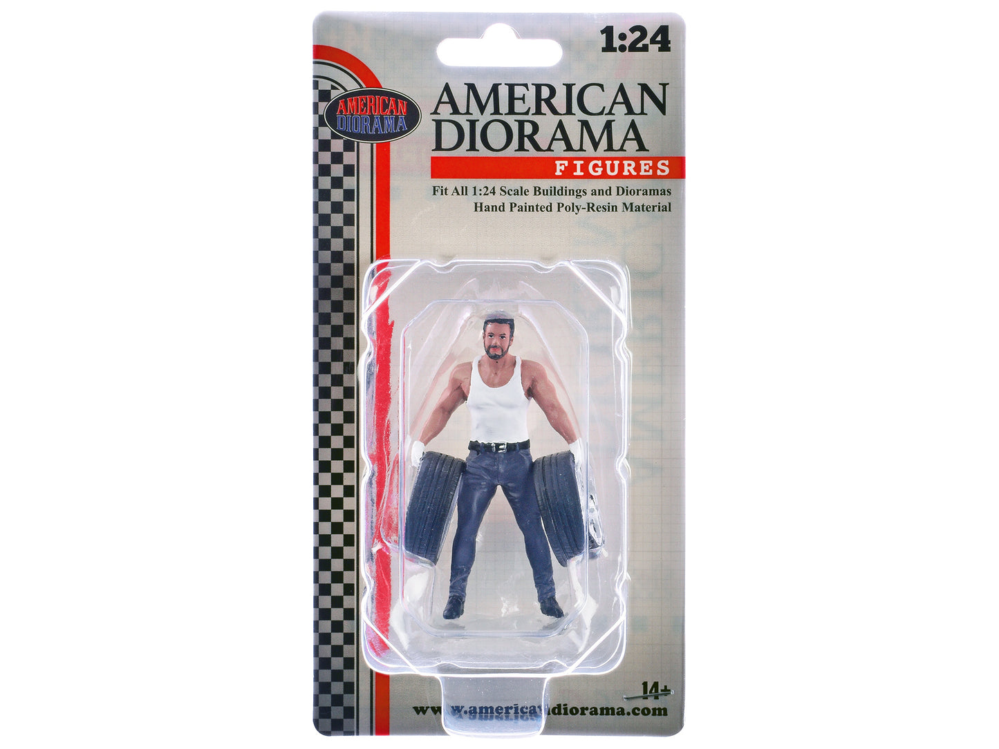 "Muscle Mechanics" Figure #1 for 1/24 Scale Models by American Diorama