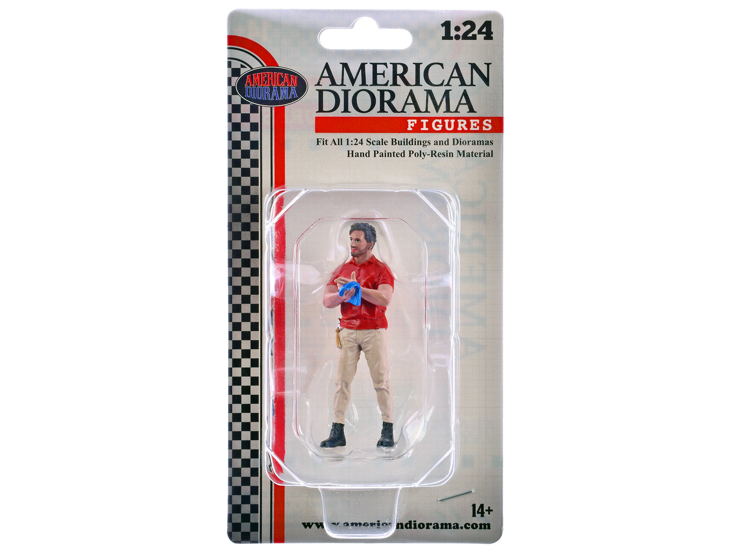 "Muscle Mechanics" Figure #2 for 1/24 Scale Models by American Diorama