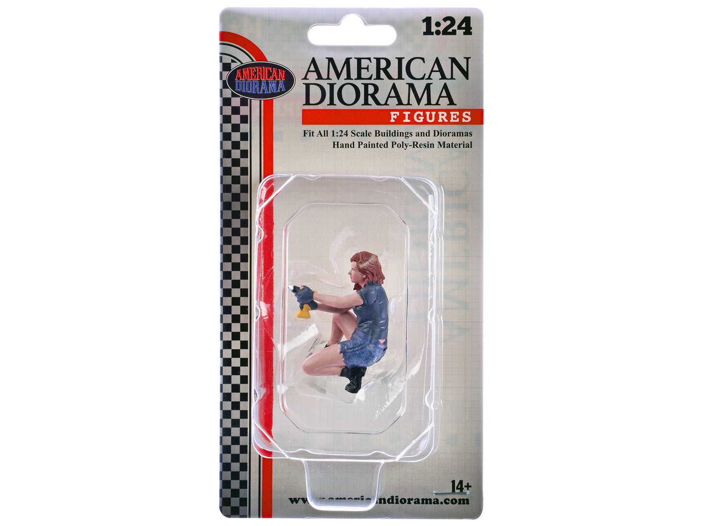 "Muscle Mechanics" Figure #3 for 1/24 Scale Models by American Diorama