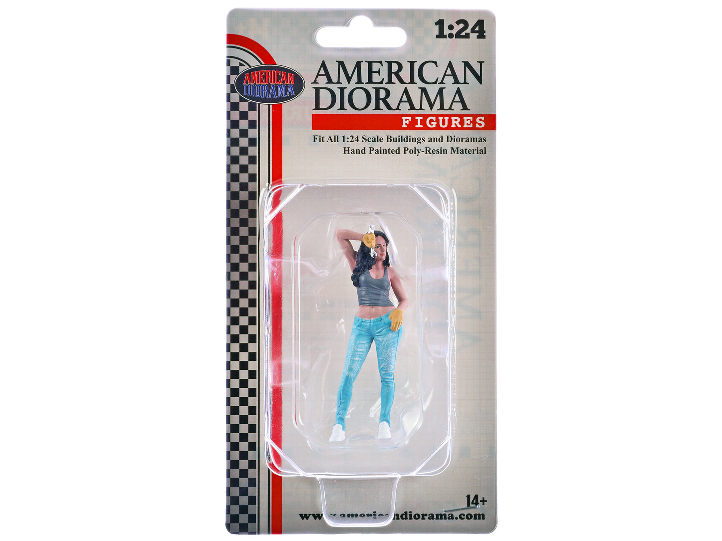 "Muscle Mechanics" Figure #4 for 1/24 Scale Models by American Diorama