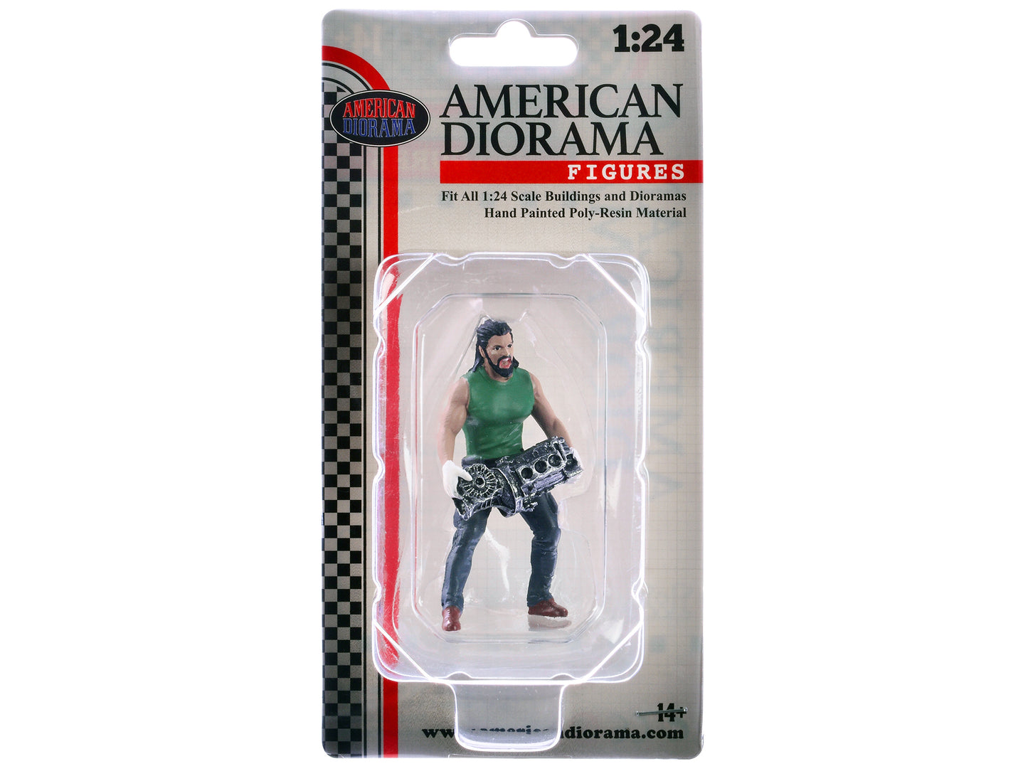 "Muscle Mechanics" Figure #5 for 1/24 Scale Models by American Diorama
