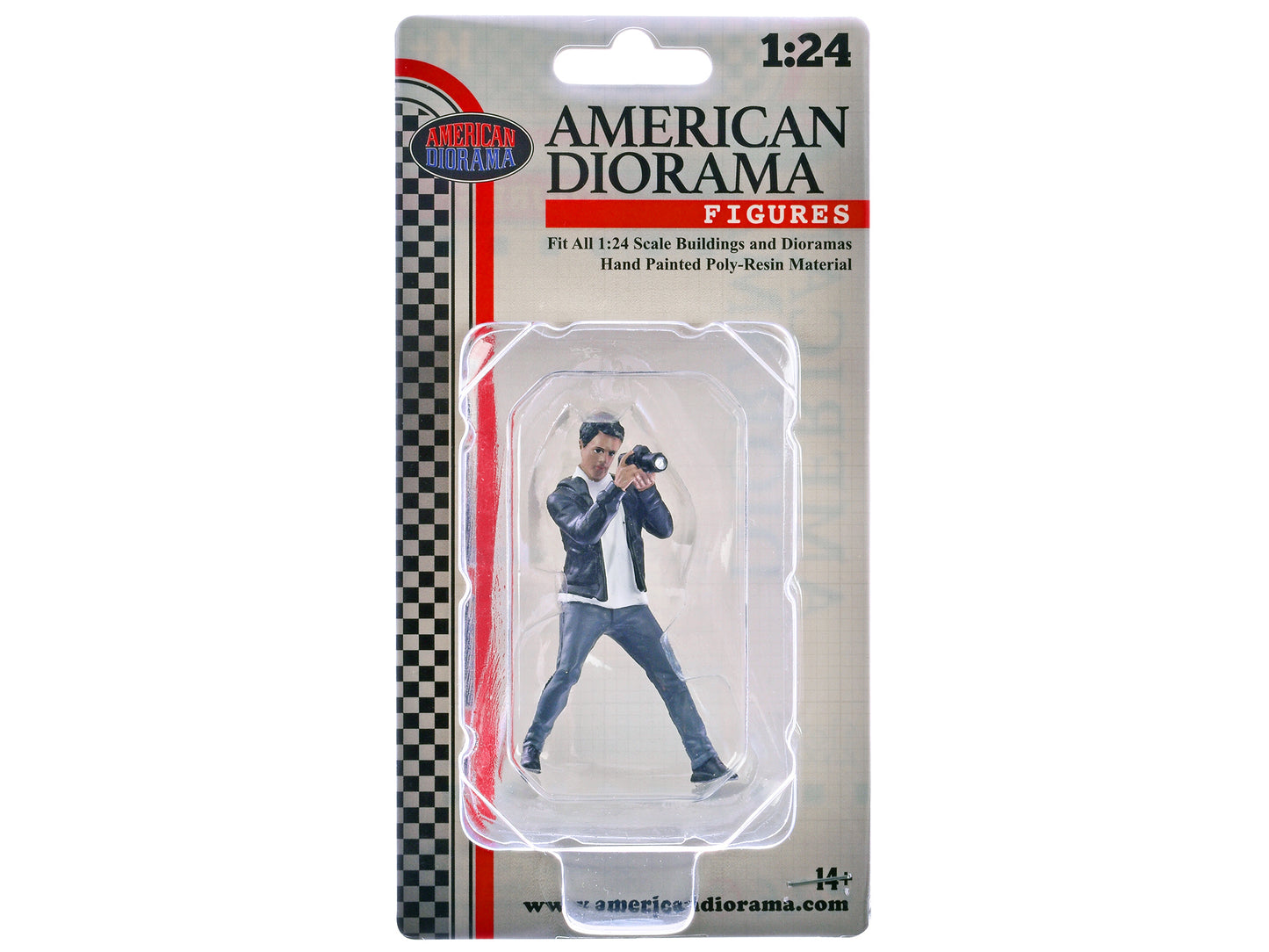 "Photographers" Figure #6 for 1/24 Scale Models by American Diorama