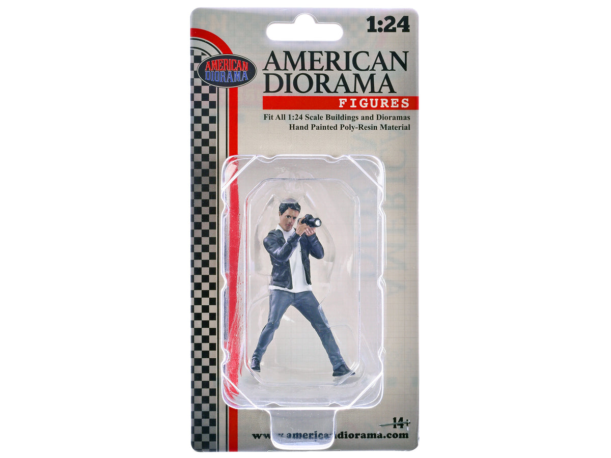 "Photographers" Figure #6 for 1/24 Scale Models - American Diorama