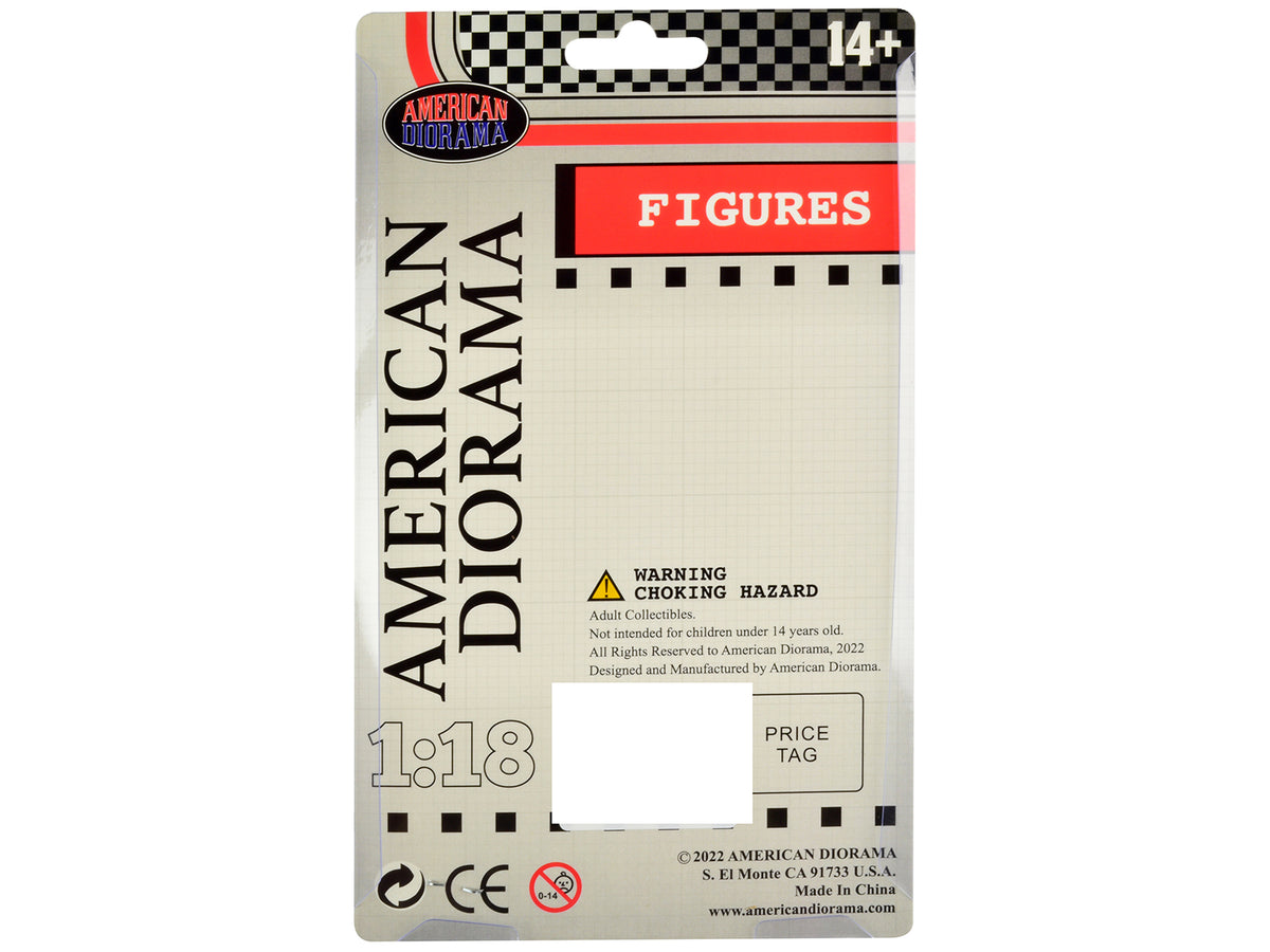 "Hanging Out 3" Figure #6 for 1/18 Scale Models - American Diorama