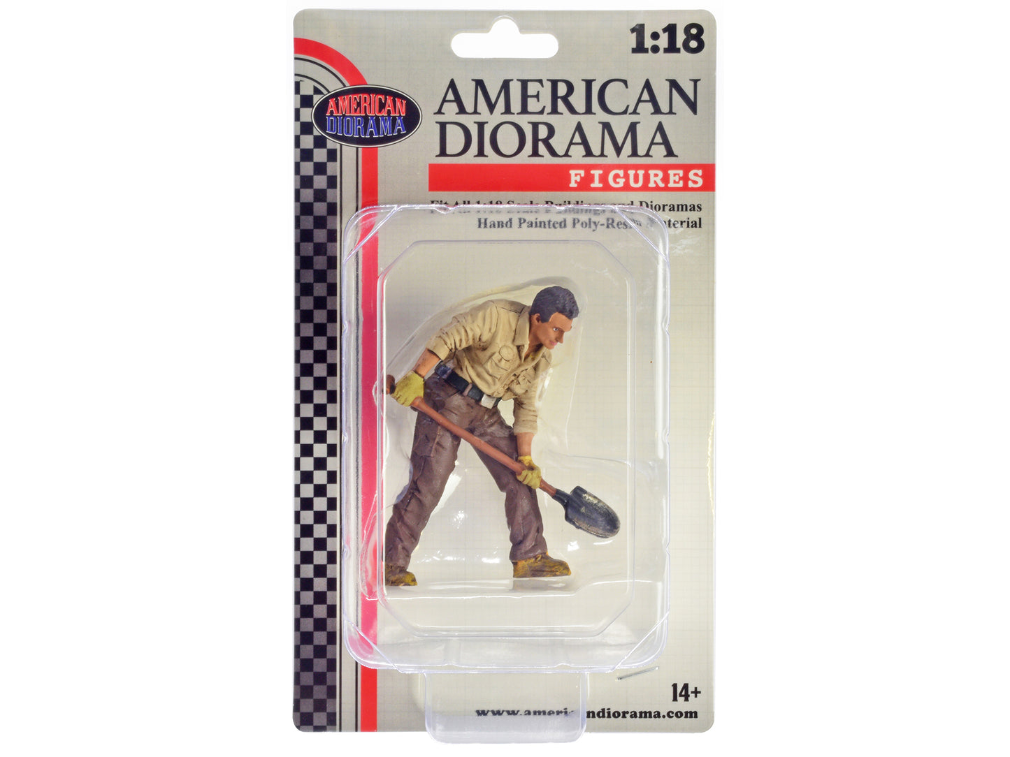 "4X4 Mechanic" Figure 4 for 1/18 Scale Models by American Diorama <h2>"4X4 Diorama</h2> <p>High-quality diecast model car perfect collectors and enthusiasts. Features detailed interior exterior crafts