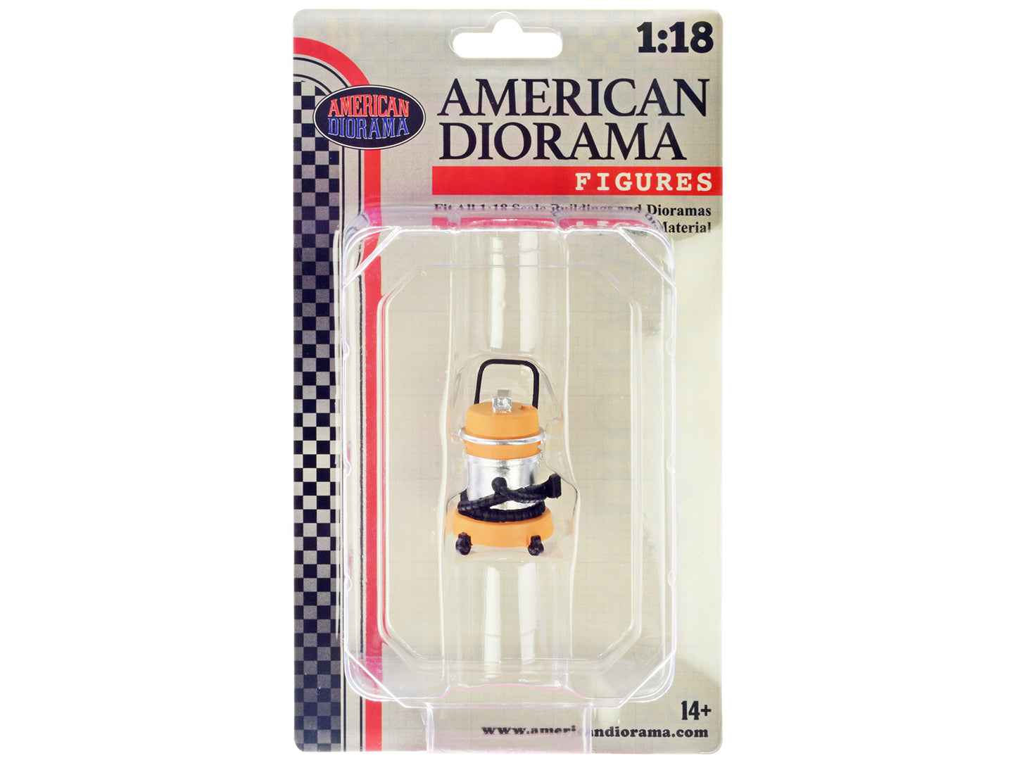 "Detail Masters" Figure 6 (Wet/Dry Vac) for 1/18 Scale Models by American Diorama <h2>"Detail Diorama</h2> <p>High-quality diecast model car perfect collectors and enthusiasts. Features detailed inter