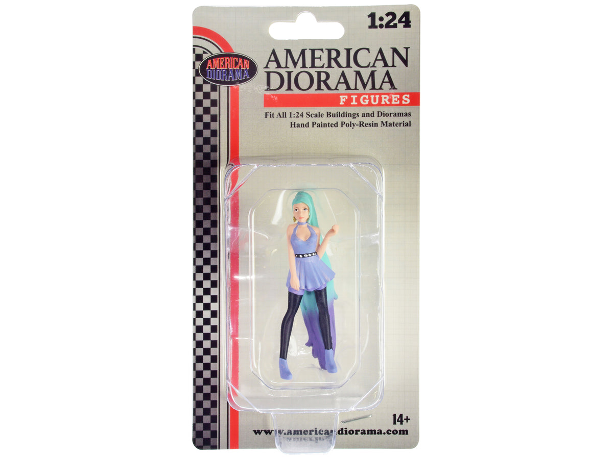 "Cosplay Girls" Figure 4 for 1/24 Scale Models - American Diorama