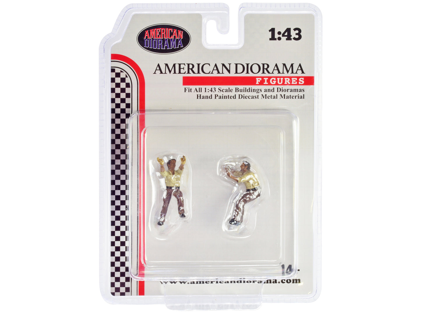 "4X4 Mechanics" 2 Piece Diecast Figure Set 3 for 1/43 Scale Models by American Diorama <h2>"4X4 Diorama</h2> <p>High-quality model car perfect collectors and enthusiasts. Features detailed interior ex