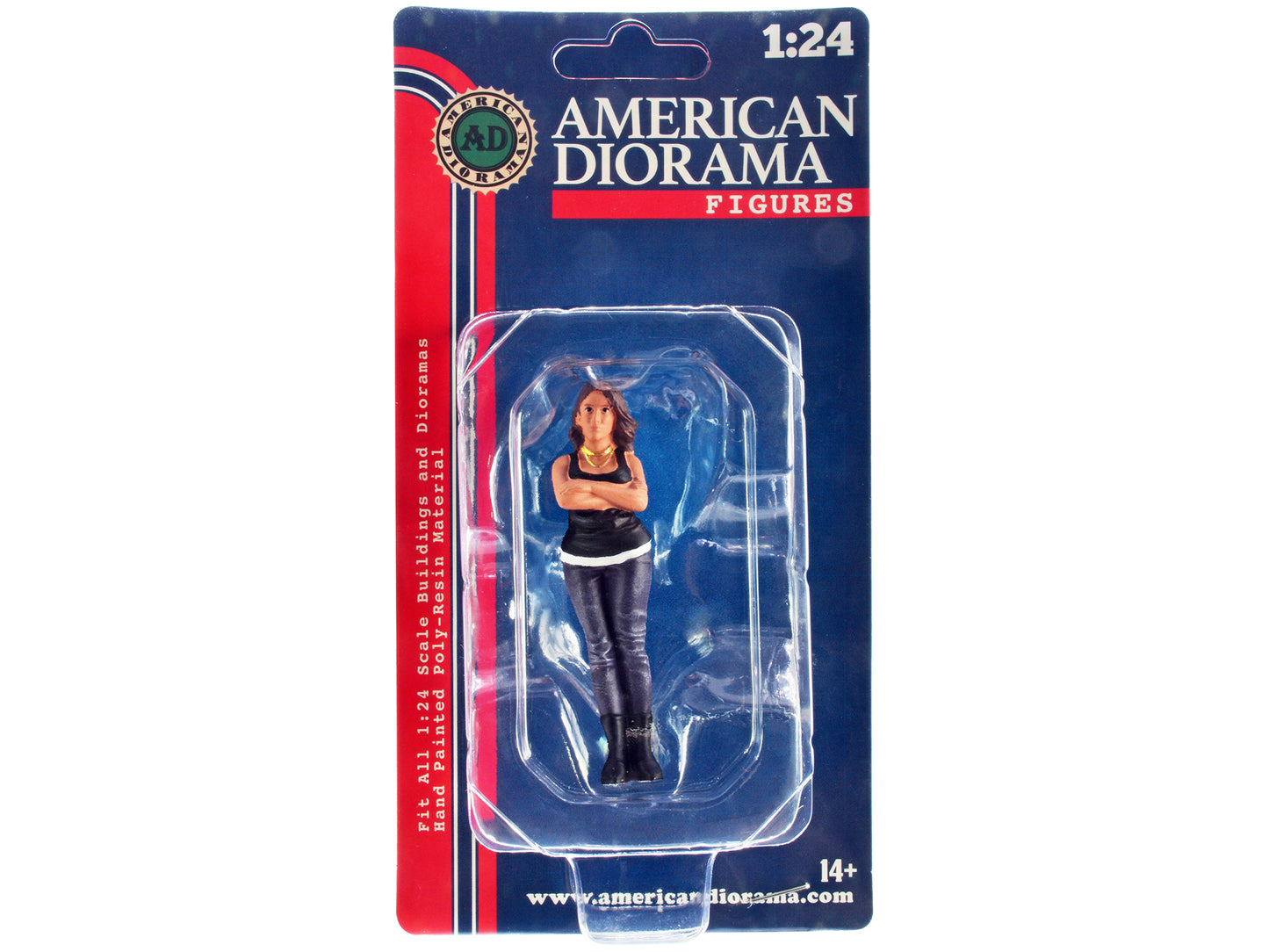"Car Meet 3" Figurine 2 for 1/24 Scale Models by American Diorama <h2>"Car Diorama</h2> <p>High-quality diecast model car perfect collectors and enthusiasts. Features detailed interior exterior crafts