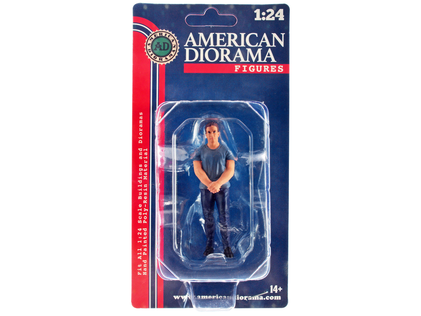 "Car Meet 3" Figurine 4 for 1/24 Scale Models by American Diorama <h2>"Car Diorama</h2> <p>High-quality diecast model car perfect collectors and enthusiasts. Features detailed interior exterior crafts