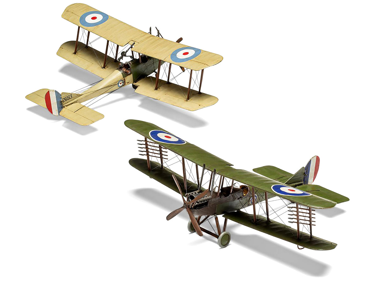 Level 2 Model Kit Royal Aircraft Factory BE2c Aircraft 2 Scheme Options 1/72