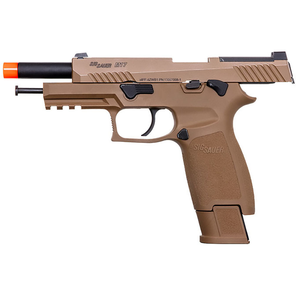Sig Sauer Proforce Series M17 Blowback AirSoft CO2 Pistol - Coyote Tan