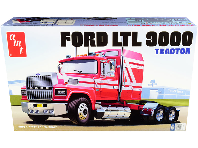 Skill 3 Model Kit Ford LTL 9000 Semi Tractor 1/24 Scale by AMT <h2>Skill AMT</h2> <p>High-quality diecast car perfect for collectors and enthusiasts. Features detailed interior exterior craftsmanship,