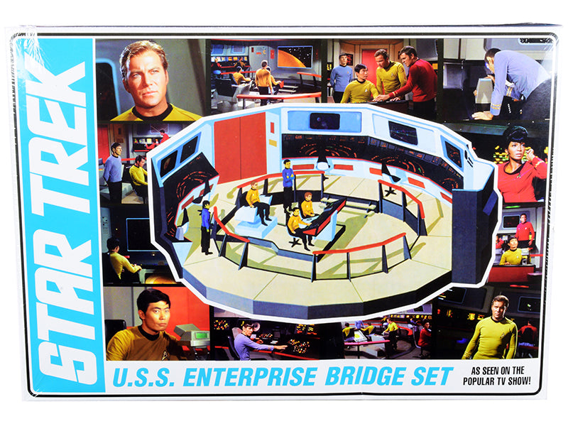 Skill 2 Model Kit U.S.S. Enterprise Command Bridge Set "Star Trek" (1966-1969) TV Show 1/32 Scale by AMT <h2>Skill AMT</h2> <p>High-quality diecast car perfect for collectors and enthusiasts. Features