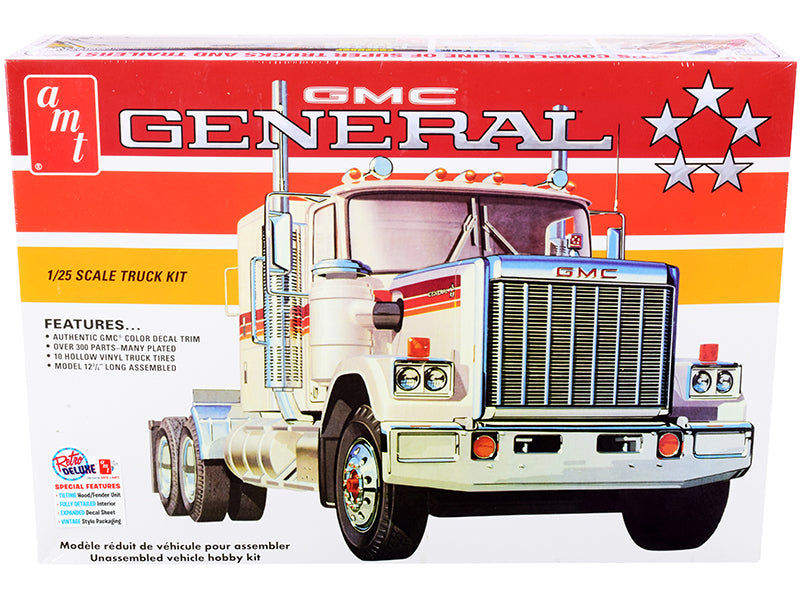 Skill 3 Model Kit GMC General Truck Tractor 1/25 Scale by AMT <h2>Skill AMT</h2> <p>High-quality diecast car perfect for collectors and enthusiasts. Features detailed interior exterior craftsmanship,