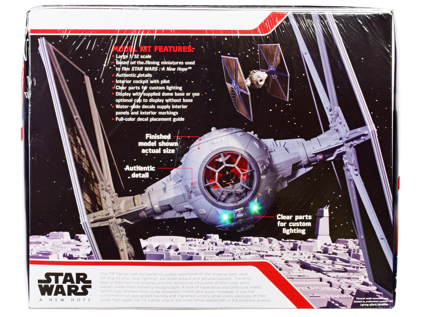 Skill 2 Model Kit Tie Fighter "Star Wars: Episode IV – A New Hope" (1977) Movie 1/32 Scale by AMT <h2>Skill AMT</h2> <p>High-quality diecast car perfect for collectors and enthusiasts. Features detail