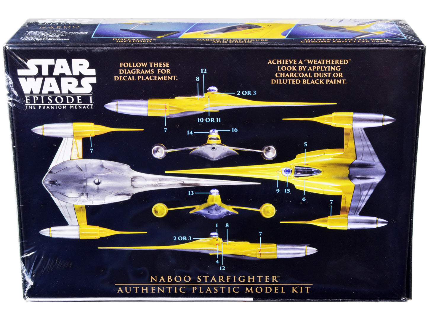 Skill 2 Model Kit Naboo Starfighter Spaceship "Star Wars: Episode I - The Phantom Menace" (1999) Movie 1/48 Scale by AMT <h2>Skill AMT</h2> <p>High-quality diecast car perfect for collectors and enthu