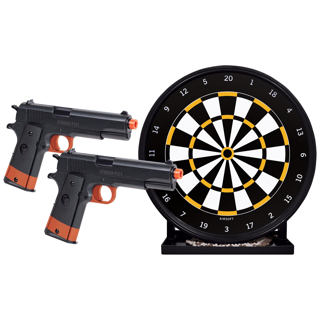 Game Face Spring-Powered Airsoft Pistol Kit (CA Compliant)